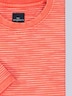 Herren T-Shirt gestreift , Hellrot