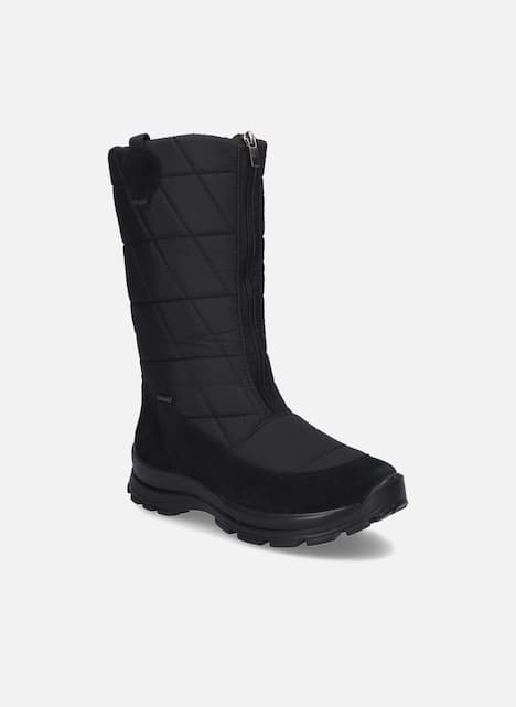 Damen Stiefel Grenoble 04, schwarz