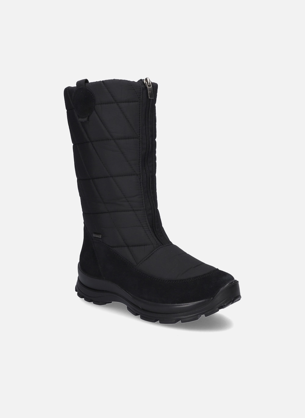 Damen Stiefel Grenoble 04, schwarz