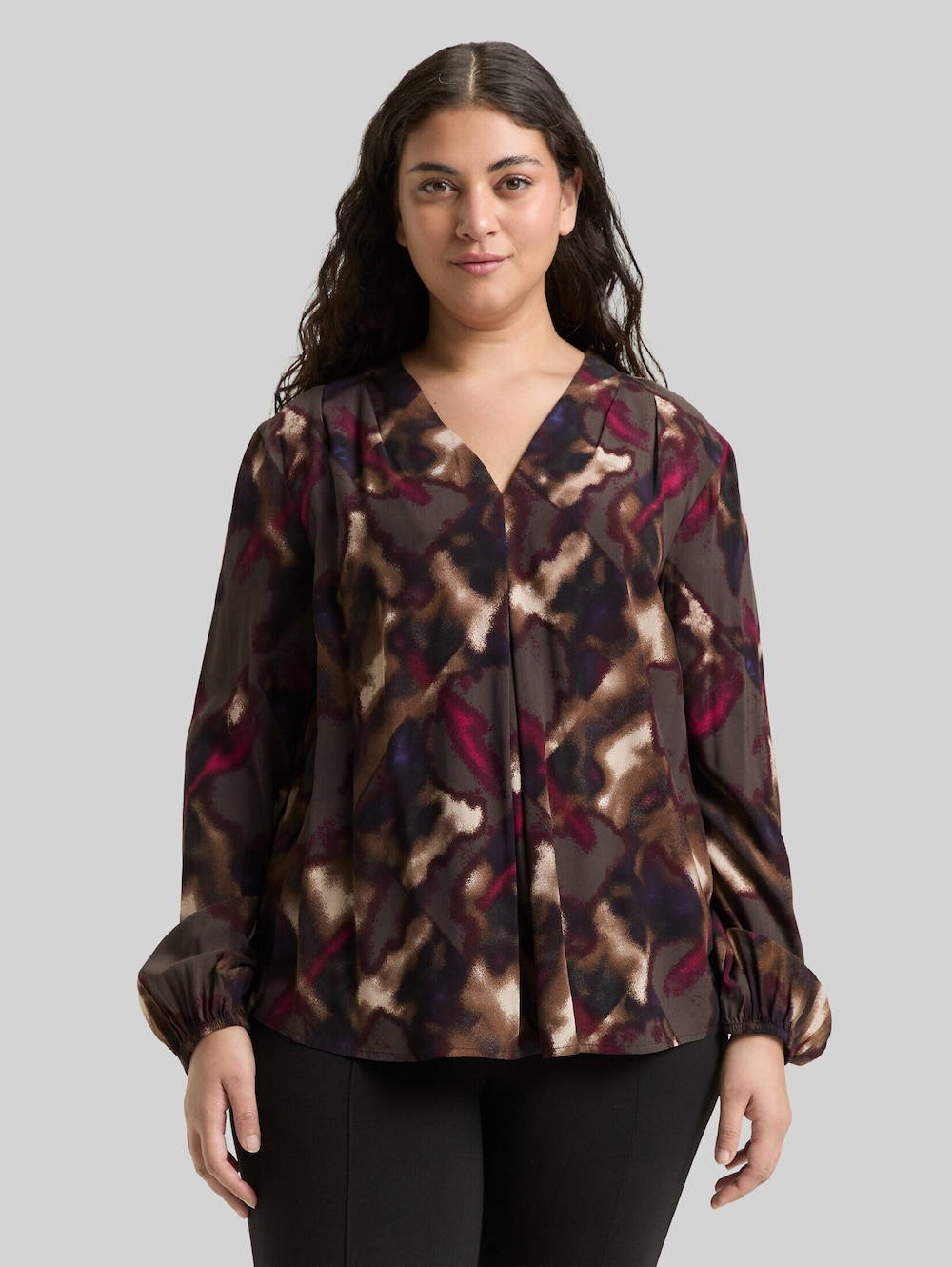 Bluse mit Muster