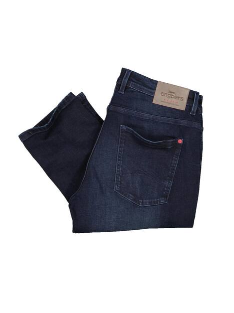engbers Herren Super-Stretch-Jeans slim fit , Saphirblau