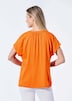 Bluse mit Tunika Ausschnitt