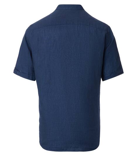 Leinenhemd uni Casual Fit