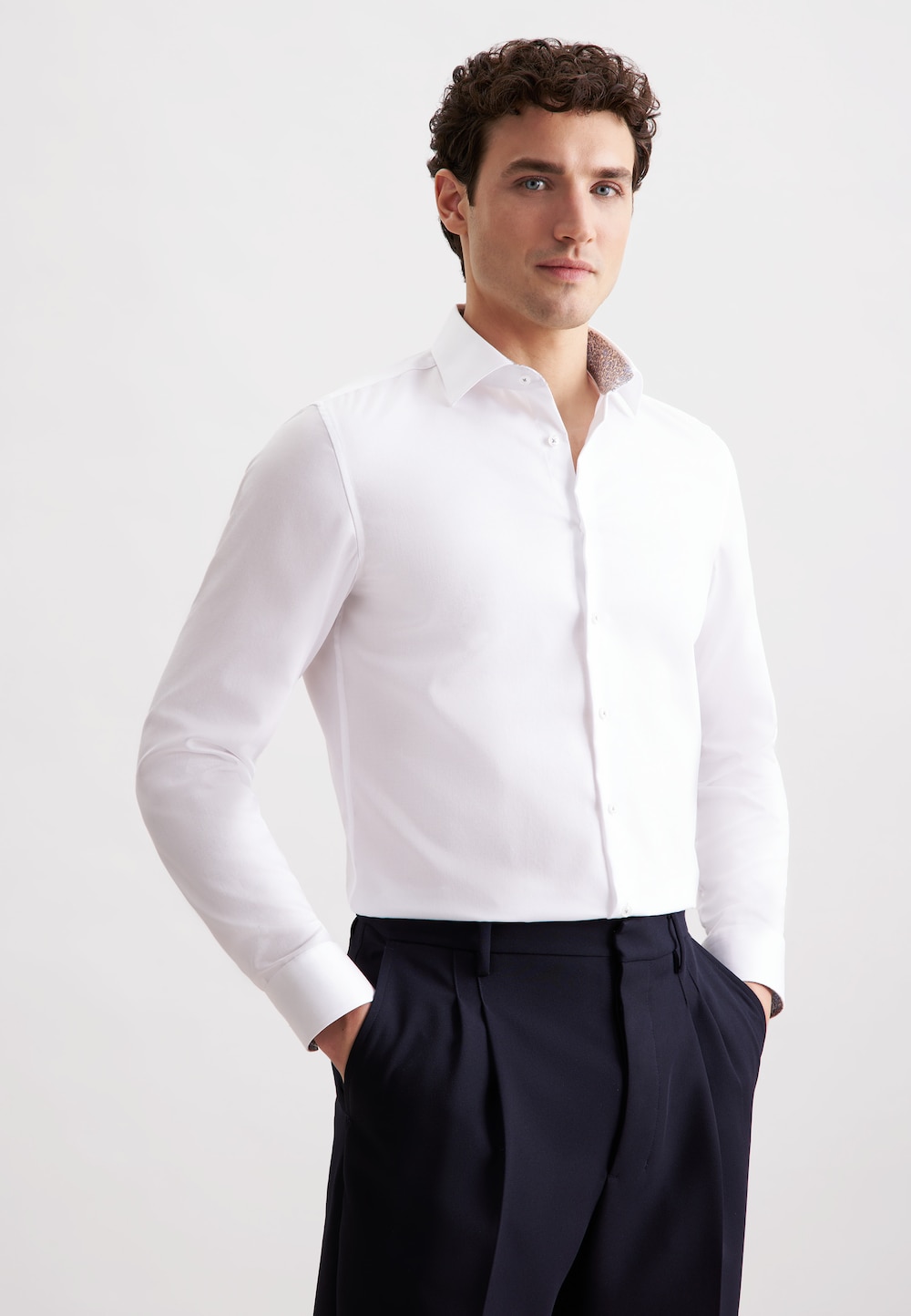 Herren Business Hemd - Uni