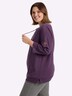 Sweatshirt Sweatshirt in Overzise-Form 3/4-Arm keine Angabe