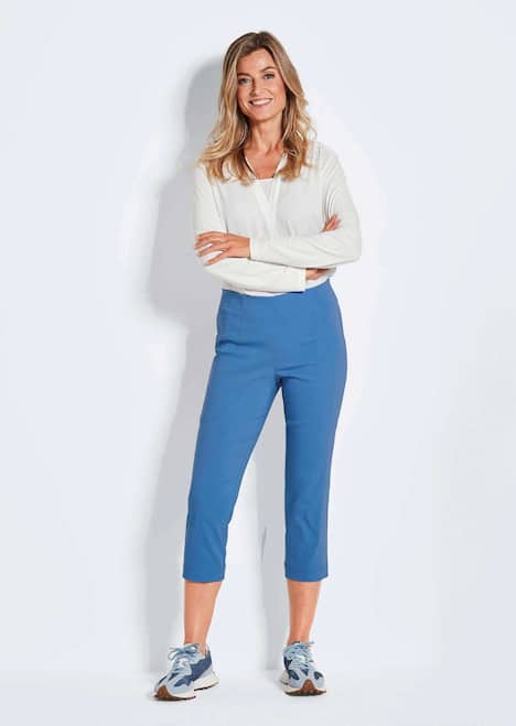 GOLDNER Bengaline 7/8-broek LOUISA 7/8-broek LOUISA met elastische tailleband van superstretch