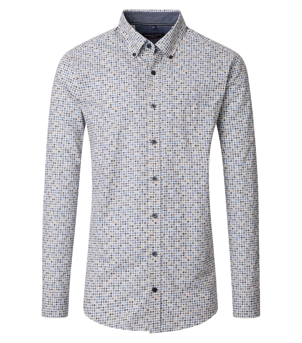 Freizeithemd Print Casual Fit