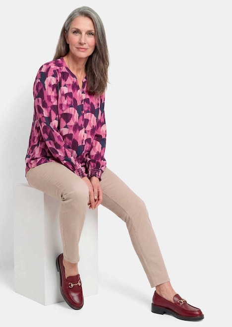 Satijnen blouse van 100% viscose