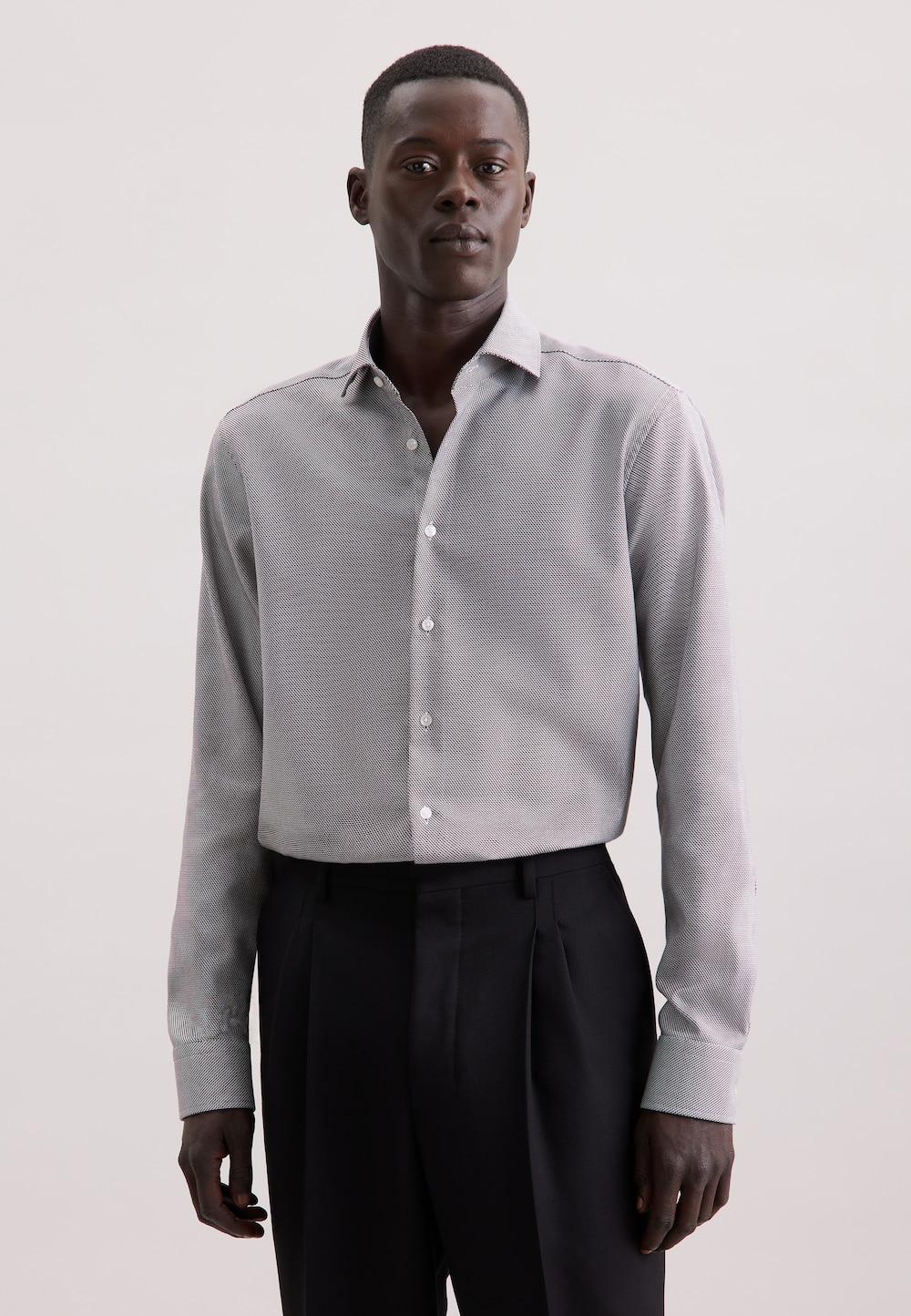 Herren Business Hemd - Struktur