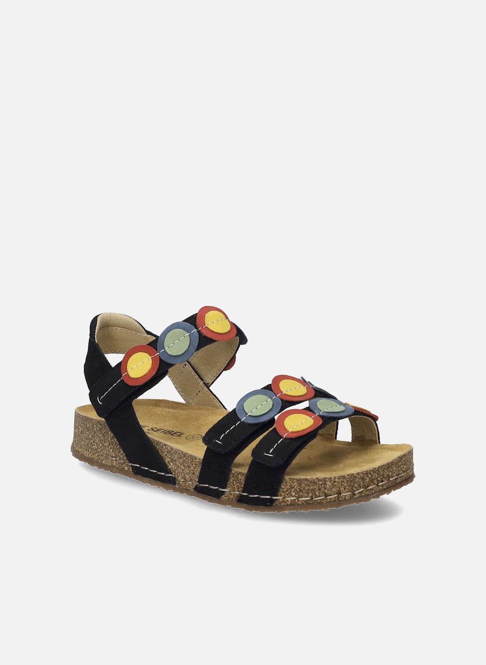 Damen Sandale Hannah 13, schwarz-kombi