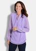 Elegante Jersey-Bluse mit Rundhals