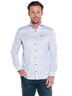 Herren Hemd langarm , Hellblau