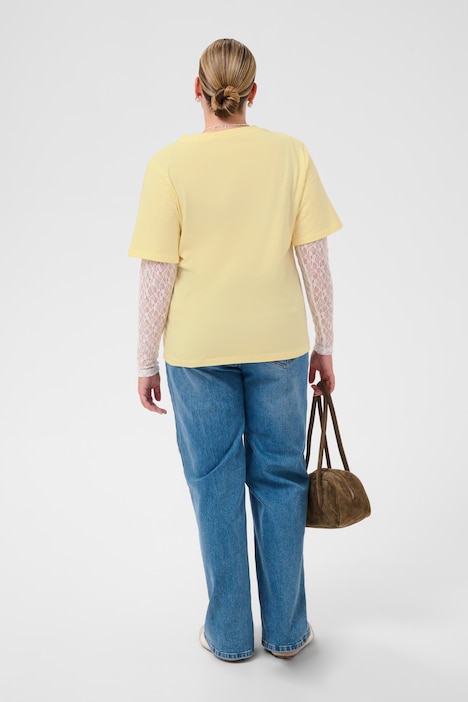 T-shirt met lange mouwen Loose fit
