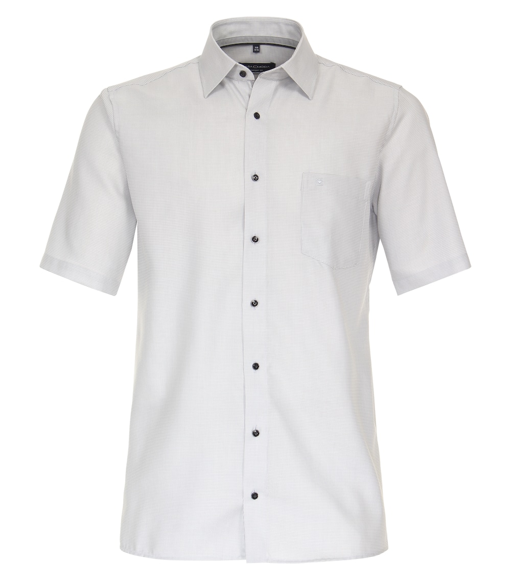 Businesshemd Kurzarm uni Comfort Fit