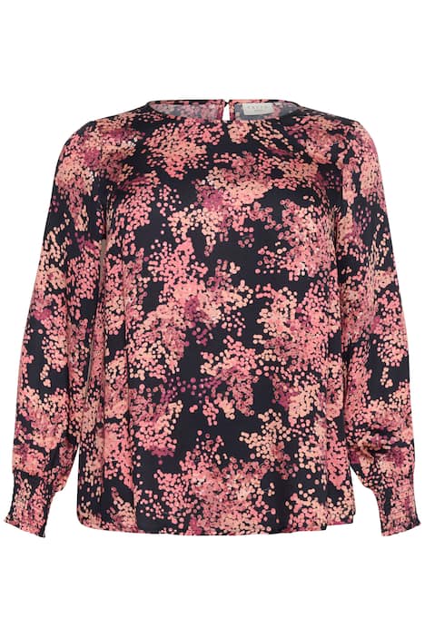 Langarm-Bluse Regular fit