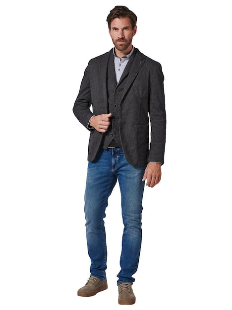 engbers Herren Freizeit-Sakko regular , Dunkelbraun