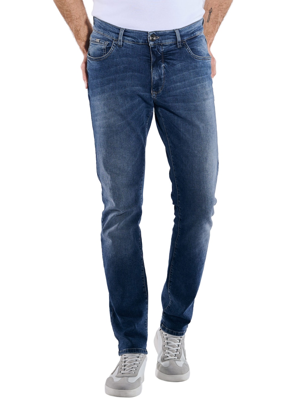 engbers Herren Authentisch gewaschene My Favorite Jeans , Brilliantblau