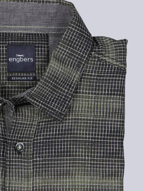 engbers Herren Karohemd , Khaki