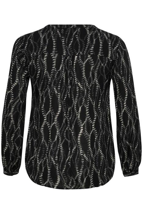 Langarm-Bluse Regular fit