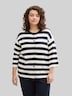 Cardigan mit Streifenmuster