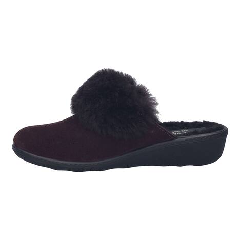 Damen Hausschuh Avignon 306, aubergine