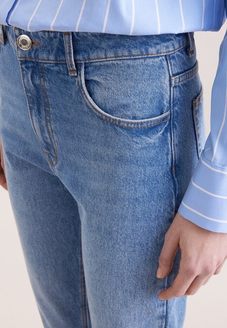 Damen 5-Pocket Denim - Denim