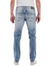 Herren Super-Stretch-Jeans slim fit , Hellblau