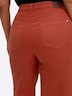 Jeans Jeans mit weitem Bein und High-Waist-Bund Formbund Uni