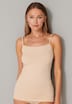 Schiesser Damen 2er-Pack Spaghettitop - sand - 42