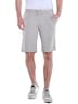 Herren Chino-Bermuda mit Tunnelzug , Hellgrau