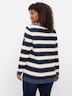 Langarm-Pullover Strickpullover im Colour-Blocking Langarm