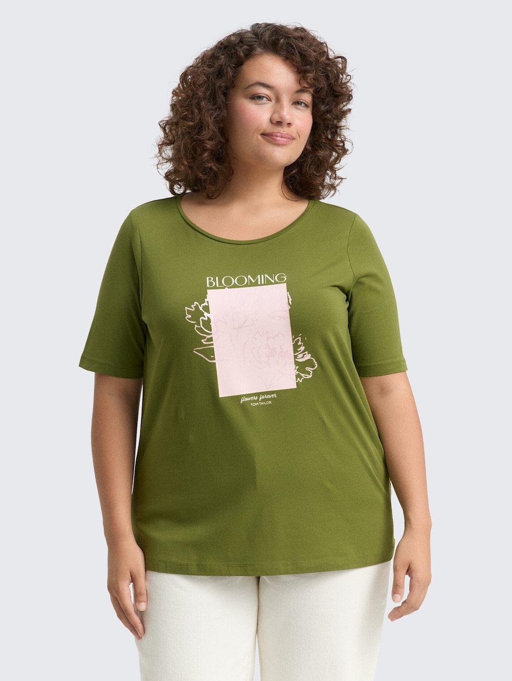 Tom Tailor Women PLUS T-Shirt Plus Size - T-Shirt mit Print