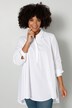 Longbluse, A-Line, Hemdkragen, Langarm