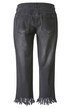 3/4-Jeans, Slim Fit, Fransensaum, 5-Pocket