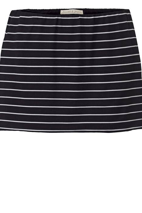 Shirt-Verlängerungen im 2er-Pack, uni/geringelt