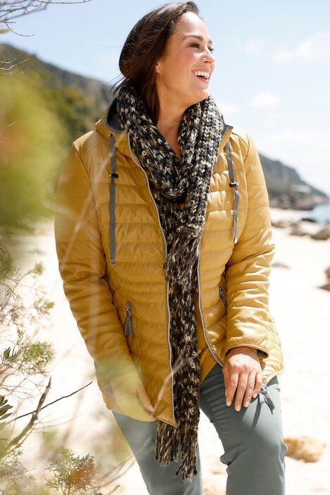 Steppjacke mit PU-Beschichtung