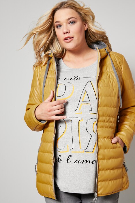 Steppjacke mit PU-Beschichtung