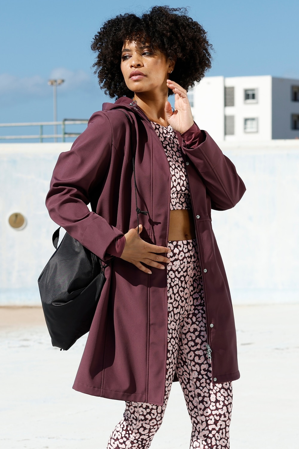 Softshelljacke, 3x-Funktion, Kapuze, Taillen-Tunnelzug, Langarm