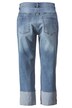 7/8-Jeans, Slim Fit, Umschlag, 5-Pocket