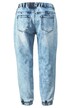 Denim-Joggpants, Karottenform, moon washed, Elastikbund