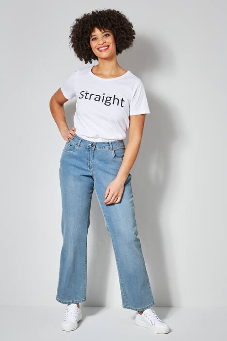 Jeans, Straight Fit, 5-Pocket