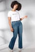 Bootcut-Jeans, Stretchkomfort, 5-Pocket, mit Schlag