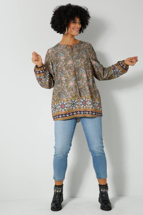 Push-up jeans, 7/8-lengte, slim fit, 5-pocket