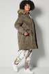 Parka, Straight Fit, Teddyfutter, Kapuze, 2-Wege-Zipper, Langarm