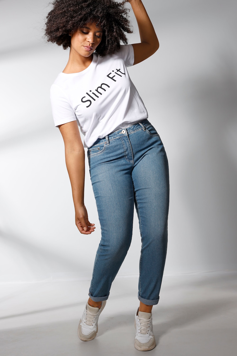 Jeans, slim fit, 5-pocket, stretch comfort