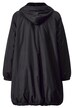 Jacke, oversized, Kapuze, Webpelz-Futter