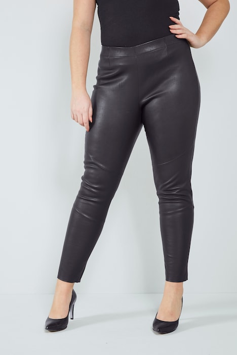 Leder-Leggings, Tight Fit, echtes Leder