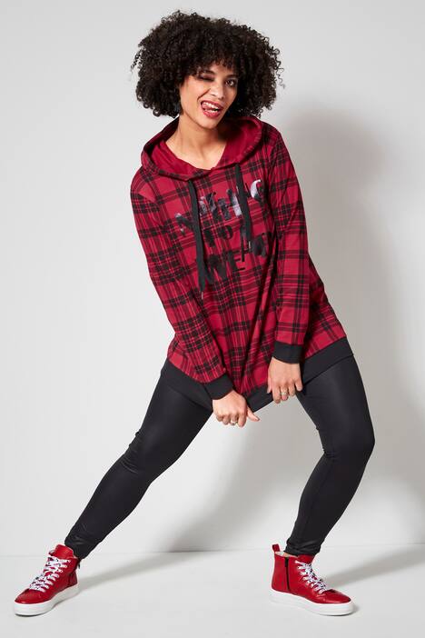 Leggings, Tight Fit, glänzender Beschichtung, Elastikbund