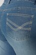 Jeans, wijd en recht, 4-pocket