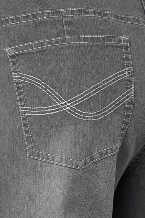 Jeans, wijd en recht, 4-pocket